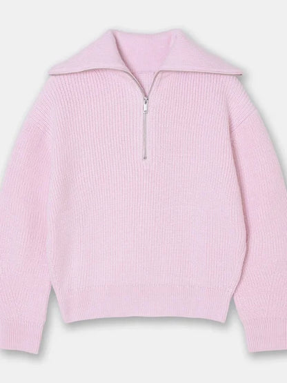https://ae01.alicdn.com/kf/S6dfed849254549ac802391bac6db1471s/Women-s-Turtleneck-Loose-Lapel-Striped-Knitwear-Women-Pulovers-New-Simplicity-Half-Zipper-Casual-Fashion-Women.jpg_640x640.jpg