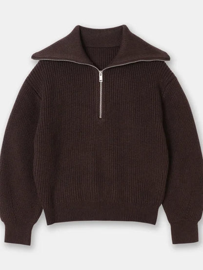 https://ae01.alicdn.com/kf/Sff0266ffd2f54829897c064a32b38b68e/Women-s-Turtleneck-Loose-Lapel-Striped-Knitwear-Women-Pulovers-New-Simplicity-Half-Zipper-Casual-Fashion-Women.jpg_640x640.jpg