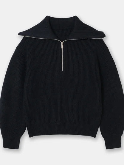https://ae01.alicdn.com/kf/Sc9d66a5588044d24917a2991aafffe3fr/Women-s-Turtleneck-Loose-Lapel-Striped-Knitwear-Women-Pulovers-New-Simplicity-Half-Zipper-Casual-Fashion-Women.jpg_640x640.jpg