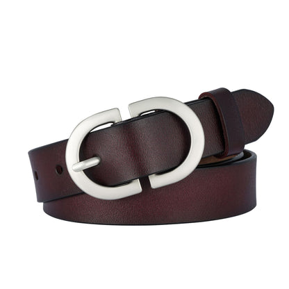 Curve Leather Belt Mira