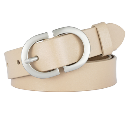 Curve Leather Belt Mira