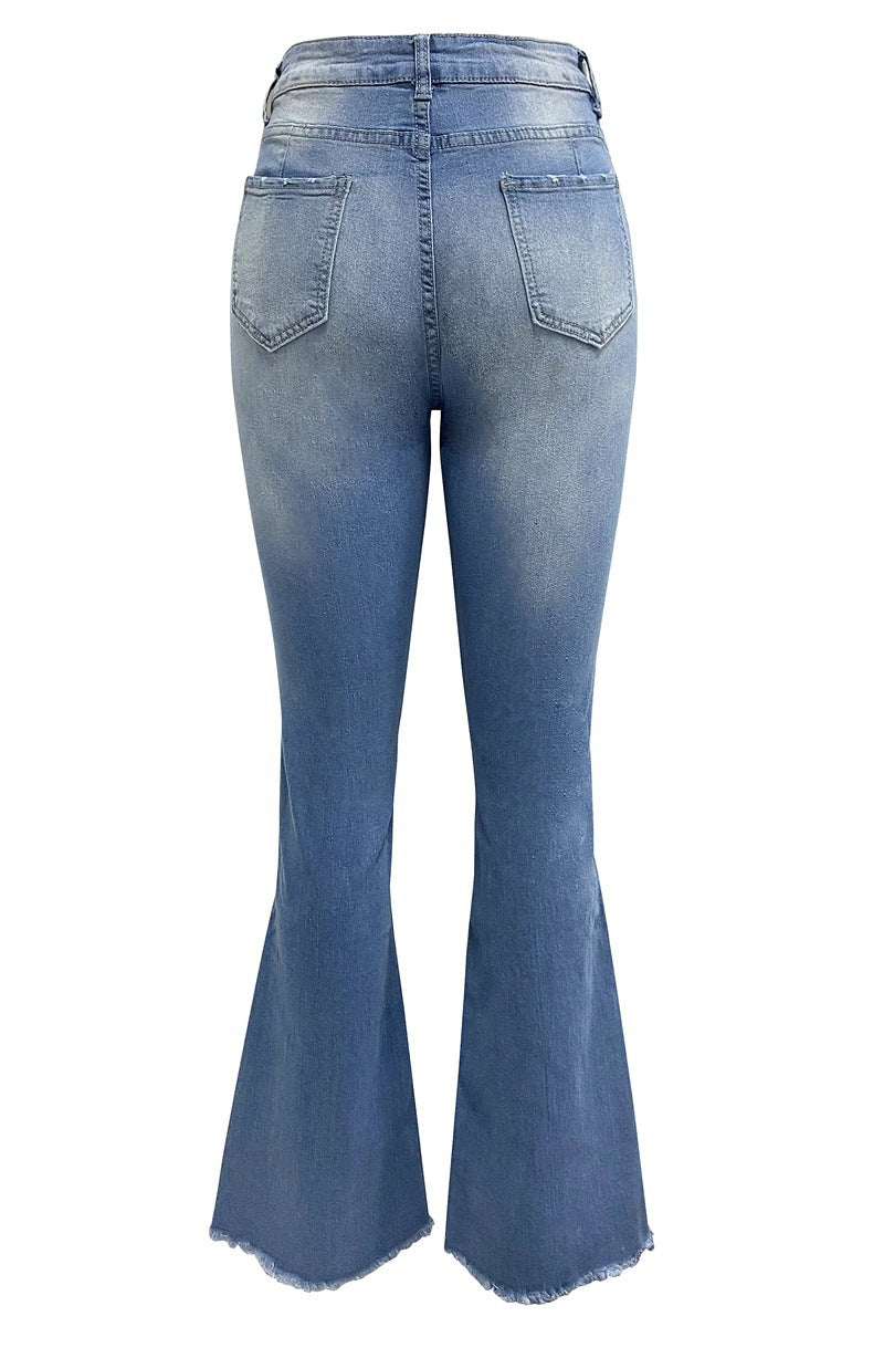 Wolf Sculpt Micro Flare Jeans